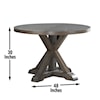 Steve Silver Molly Round Dining Table