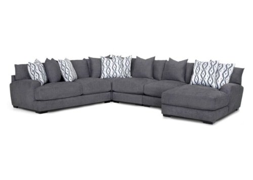 Contemporary 5-Piece Sectional Sofa