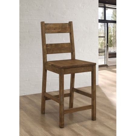 Wood Counter Chair