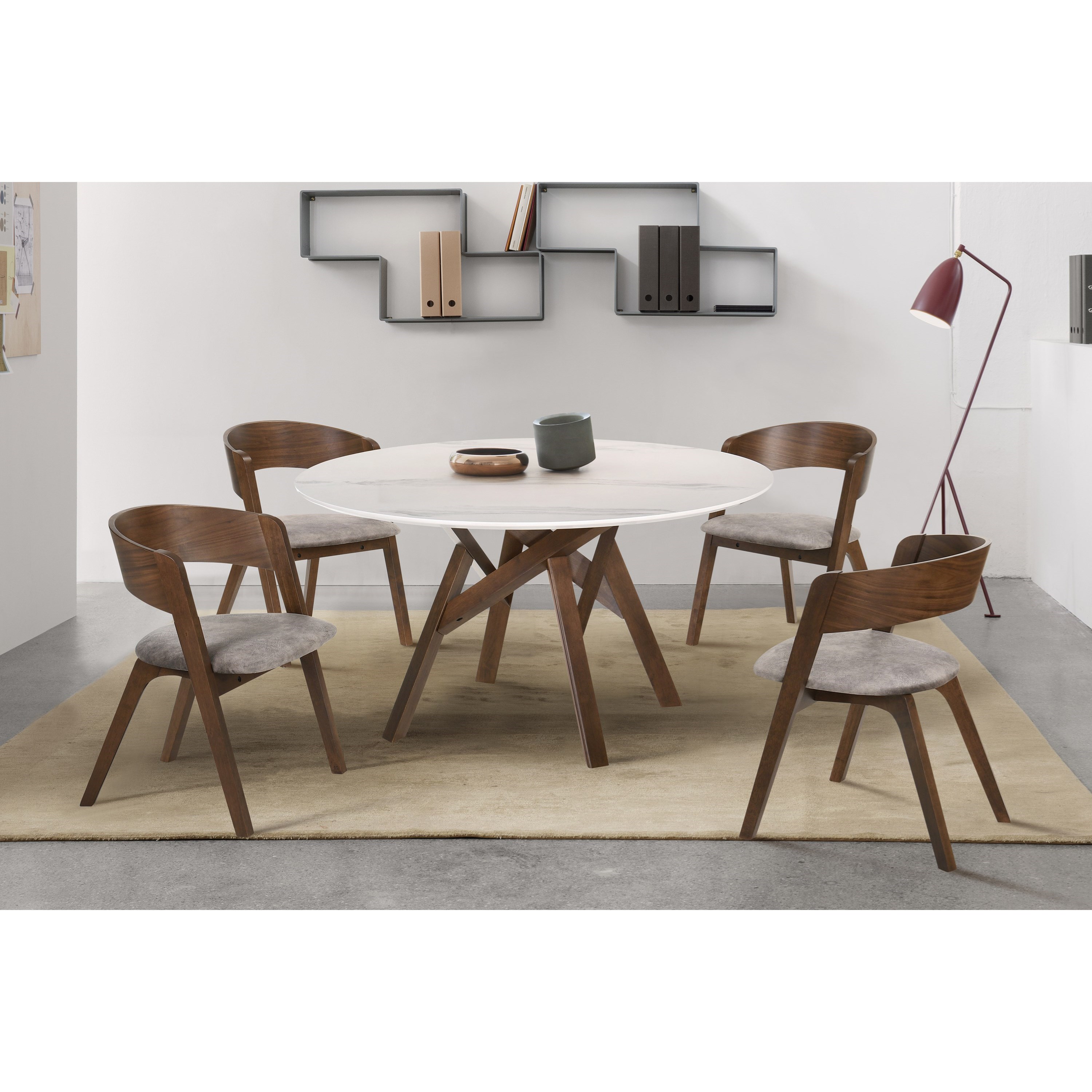 Armen Living Venus 5-Piece Dining Set