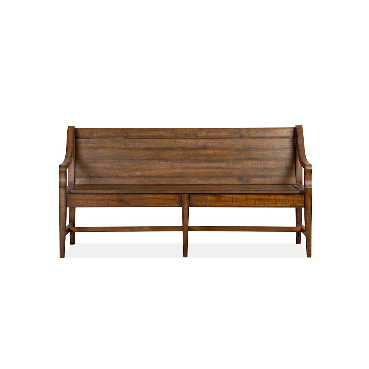 Magnussen Home Bay Creek Dining Bench w/Back