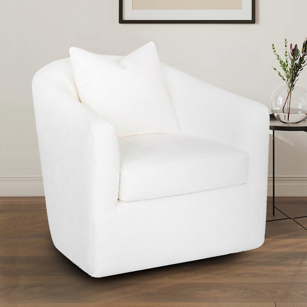 Franklin 21980 Maya Swivel Accent Chair