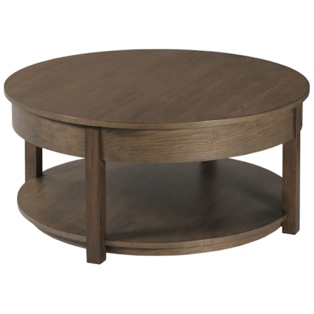 Round Lift Top Coffee Table