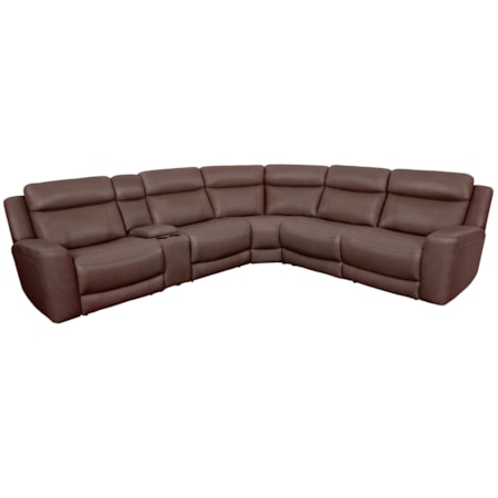 6-Piece Power Reclining Sectional Sofa