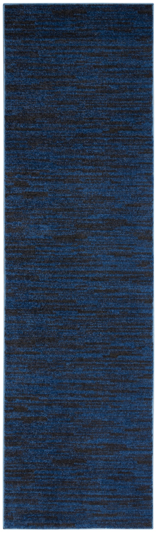 2'2" x 7'6" Midnight Blue Runner Rug