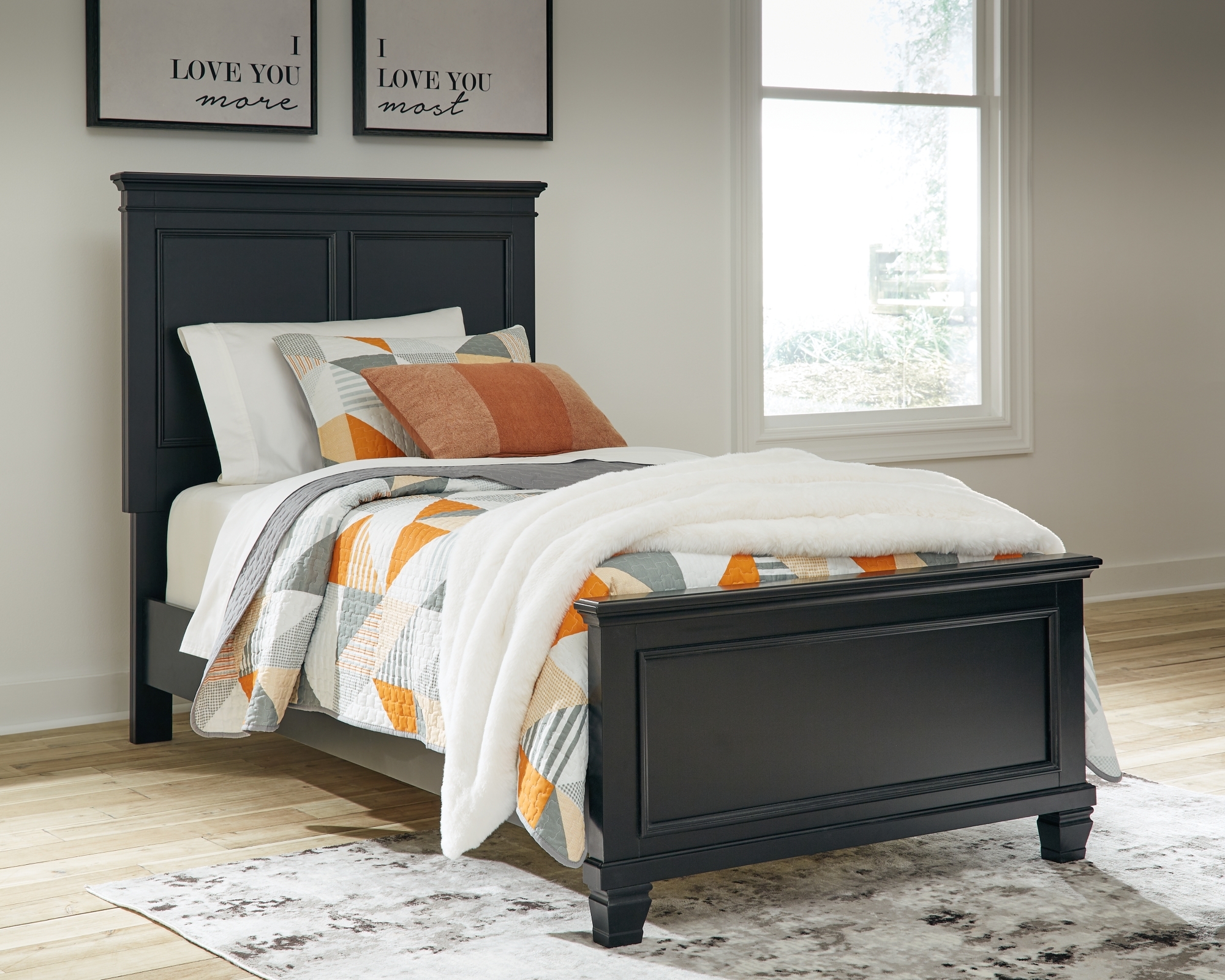 Twin Panel Bed
