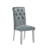 Glam Upholstered Side Chair