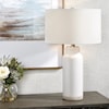 Uttermost Albany Albany White Farmhouse Table Lamp