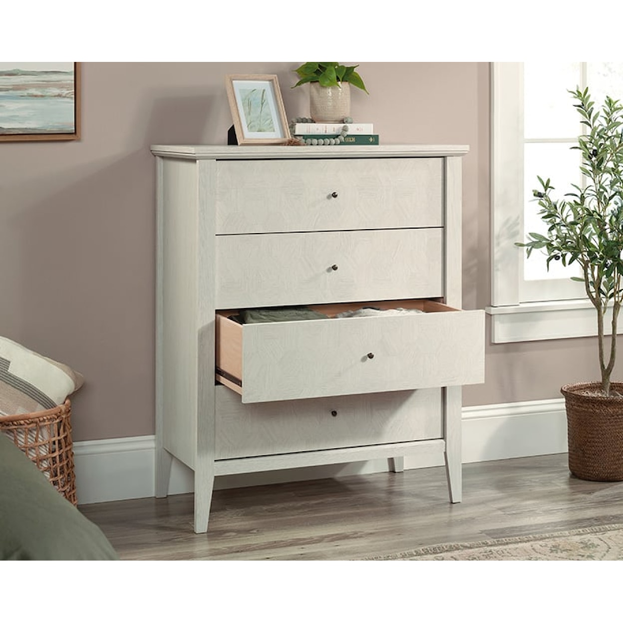 Sauder Larkin Ledge Four-Drawer Chest