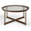 Magnussen Home Elora Occasional Tables Round Cocktail Table