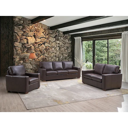 Rustic 3-Piece Living Room Set