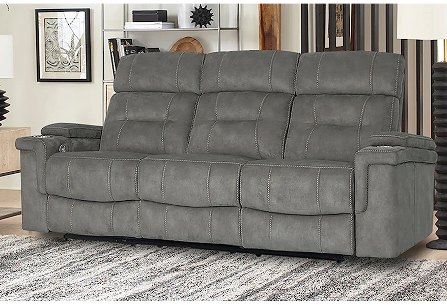 Diesel Power Reclining Sofa by Parker Living at Galleria Furniture, Inc.