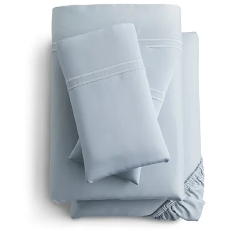 Queen Smoke Cotton Sheets Pillowcase