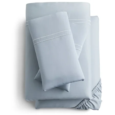 Queen Smoke Supima® Sheet Set