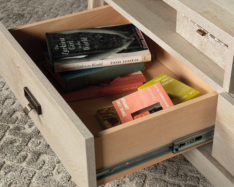 Sauder Trestle Trestle Lift-Top Coffee Table