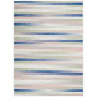 5' x 7' Ivory Multicolor Rectangle Rug