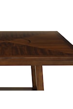 Powell Spiva Contemporary Counter-Height Table with Lazy Susan