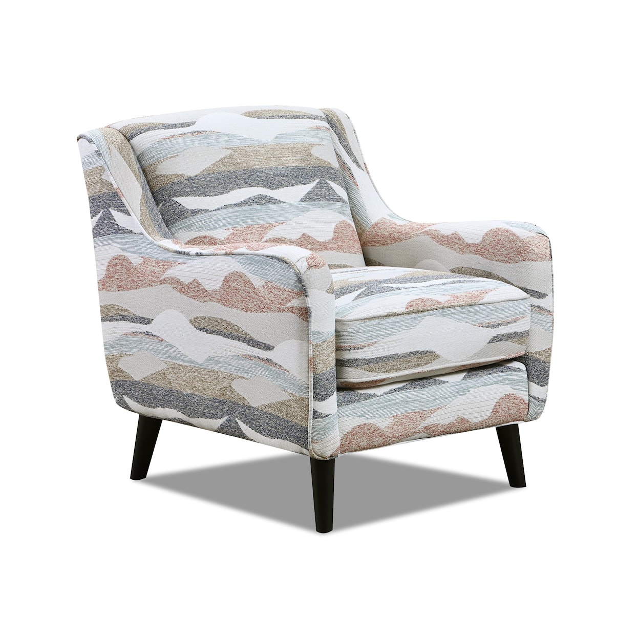 Fusion Furniture 7000 MISSIONARY SALT Accent Chair