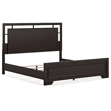 King Panel Bed