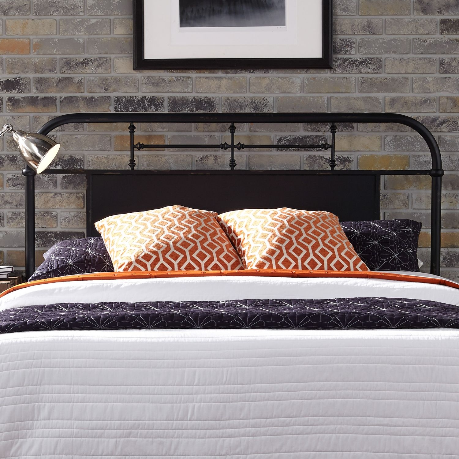 Liberty Furniture Vintage Series King Metal Bed