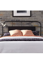 Liberty Furniture Vintage Series King Metal Bed with Turned Spindles