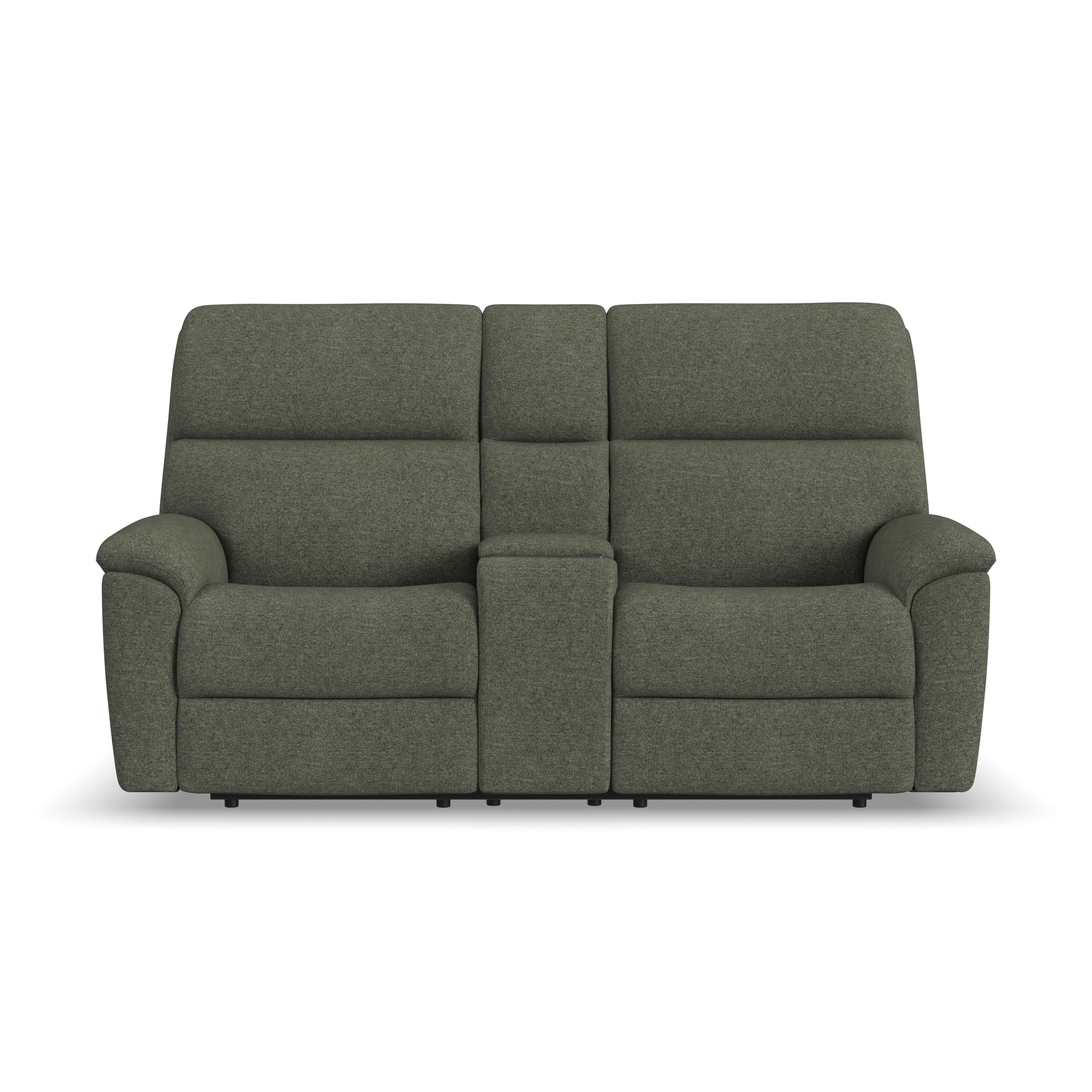 Power Reclining Loveseat with Console