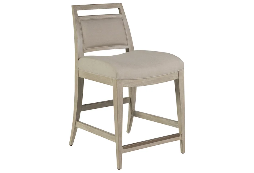 Cohesion Nico Upholstered Counter Stool by Artistica at C. S. Wo & Sons Hawaii