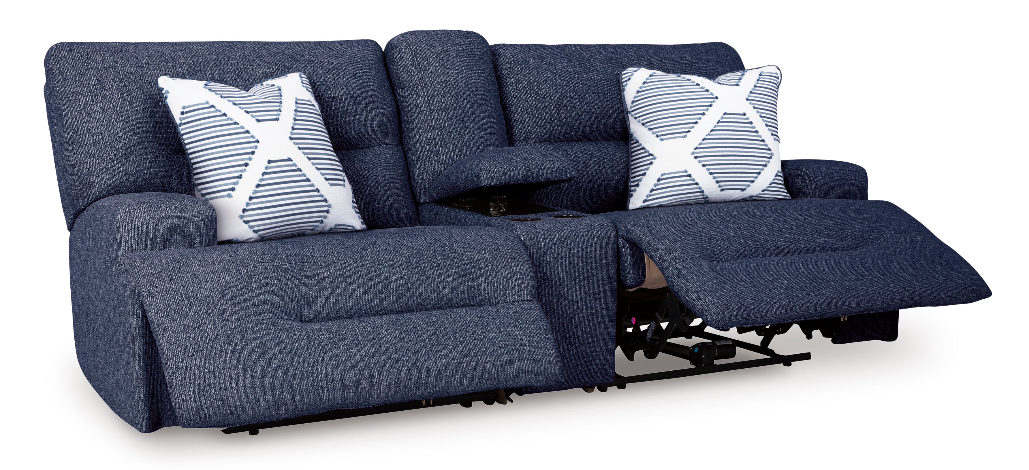 Signature Design by Ashley Acklen Place 3-Piece Power Reclining Loveseat w/ Console