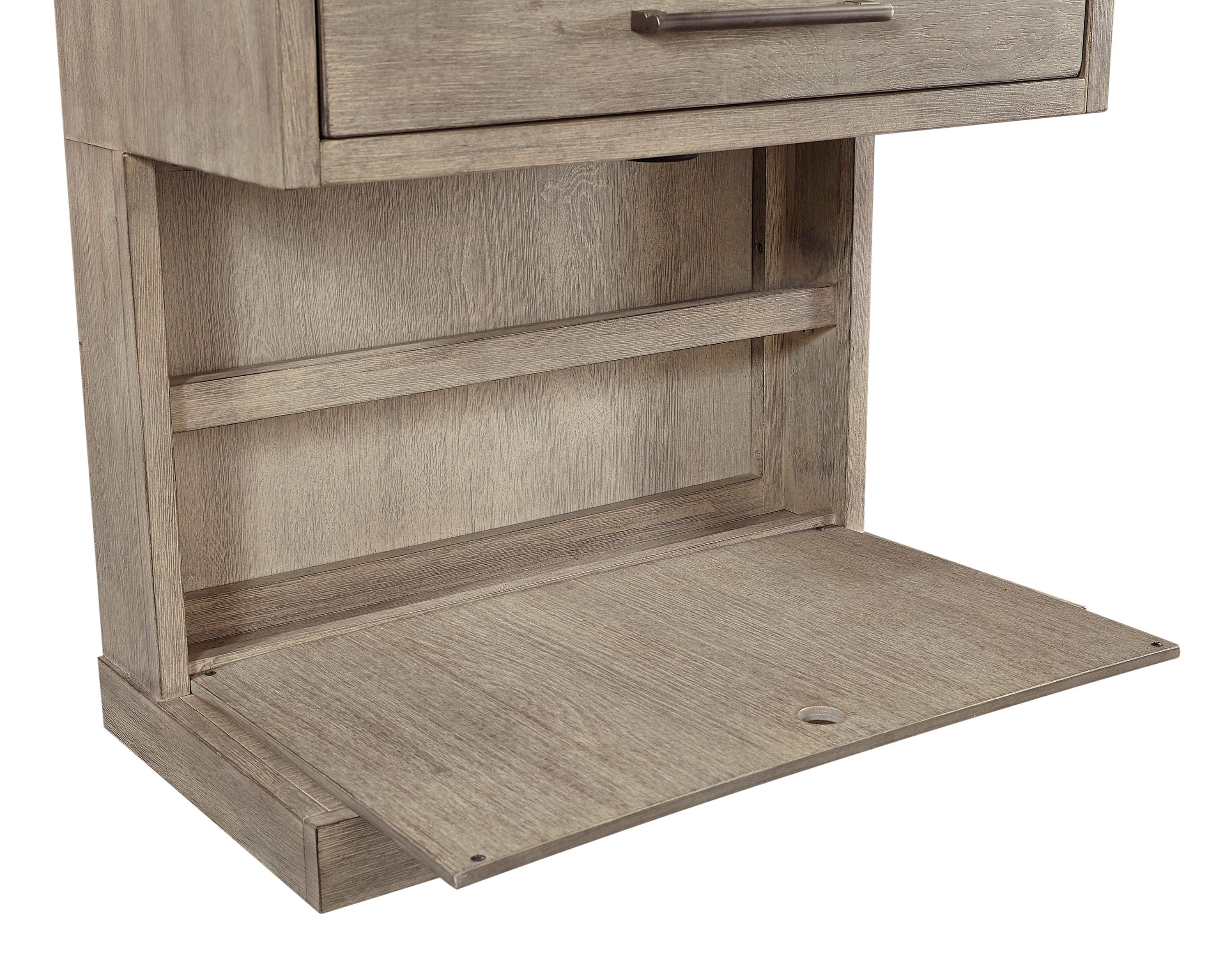 Aspenhome Platinum 1-Drawer Nightstand
