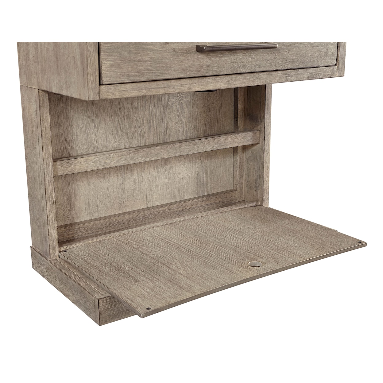 Aspenhome Platinum 1-Drawer Nightstand