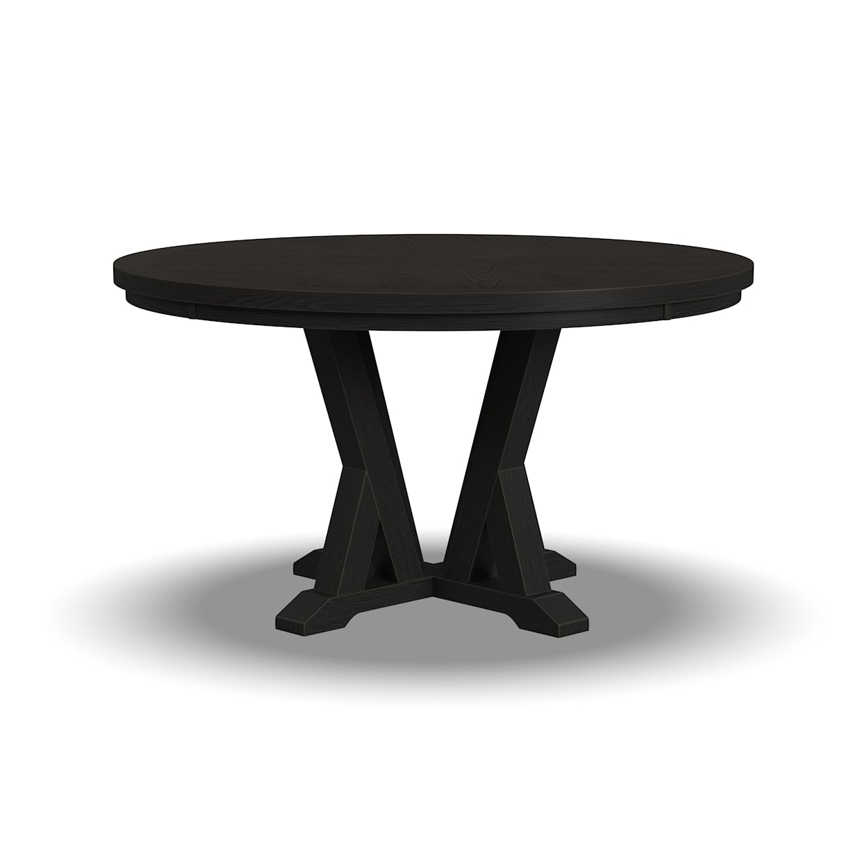 Flexsteel Casegoods Lattice Round Dining Table