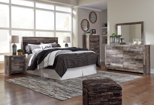 Queen Panel Headboard, Dresser, Chest and Nightstand