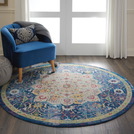 6&apos; Round  Rug