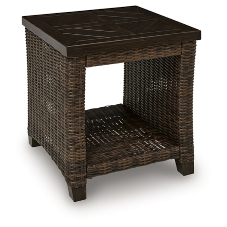 Square End Table