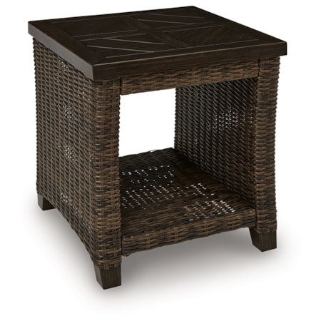 Square End Table