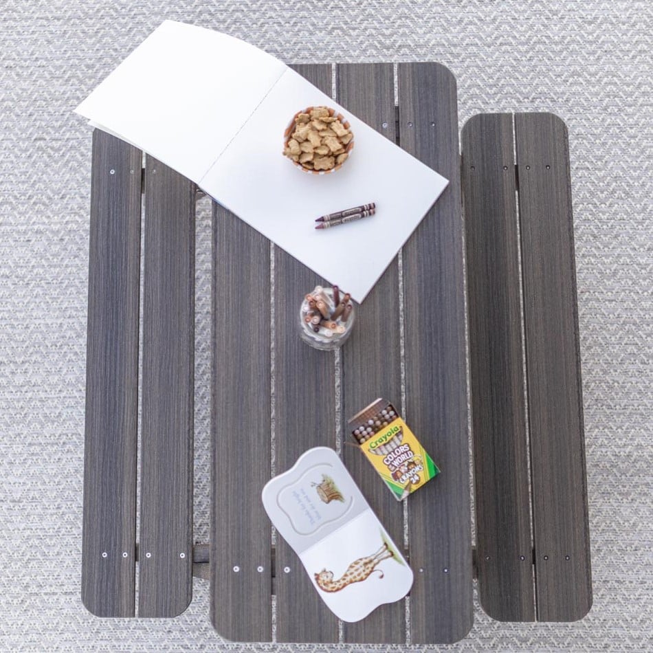 Kids Rectangular Picnic Table