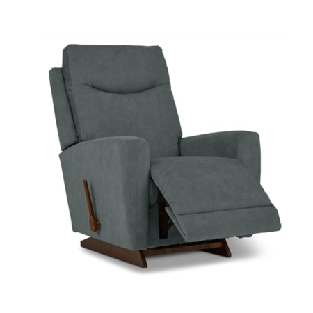 Upholstered Manual Rocking Recliner