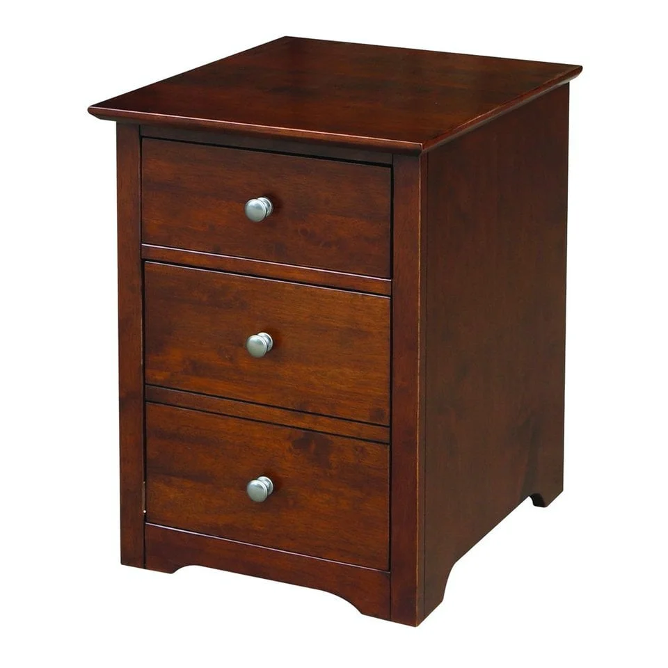 John Thomas Home Accents OF58151 File on Castors in Espresso