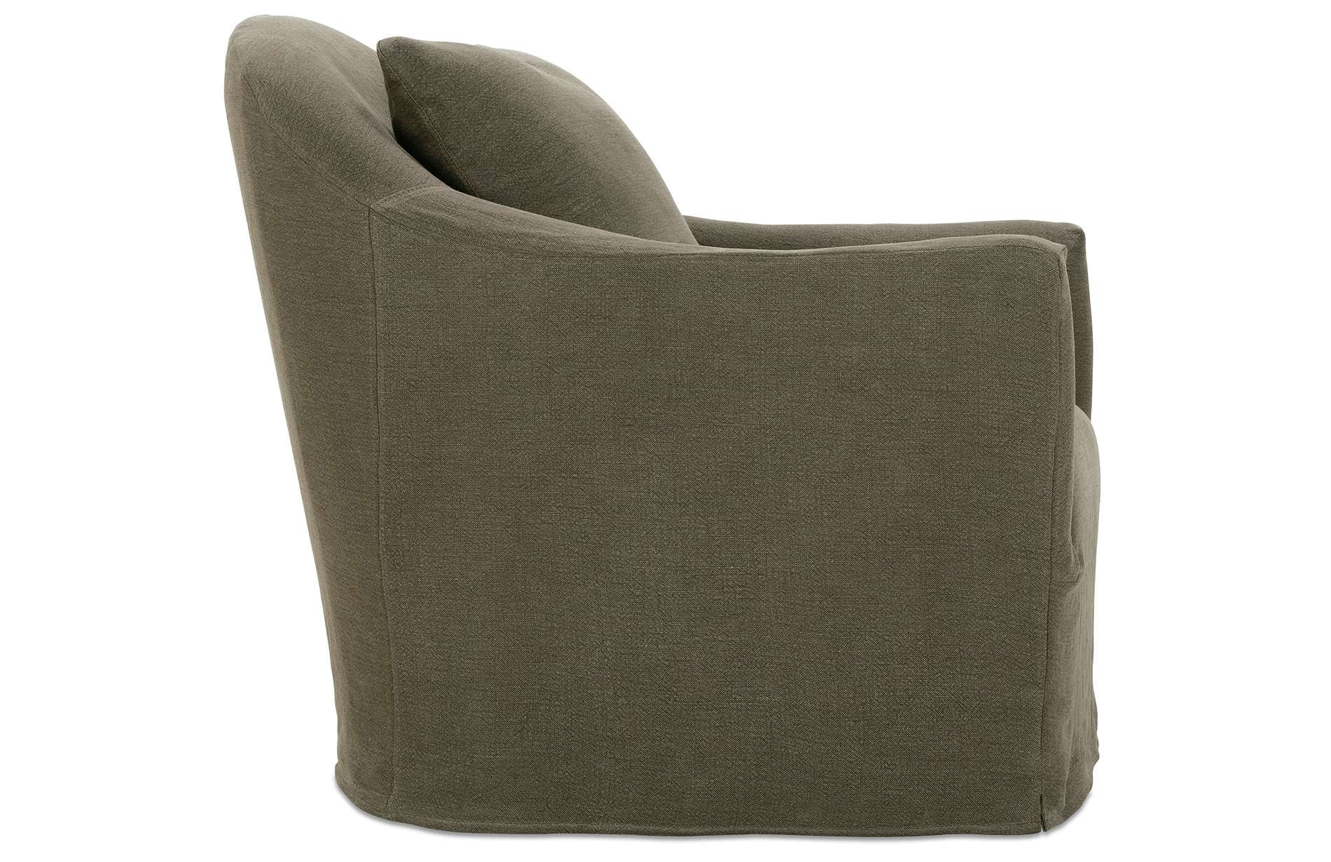 Swivel Slipcover Chair