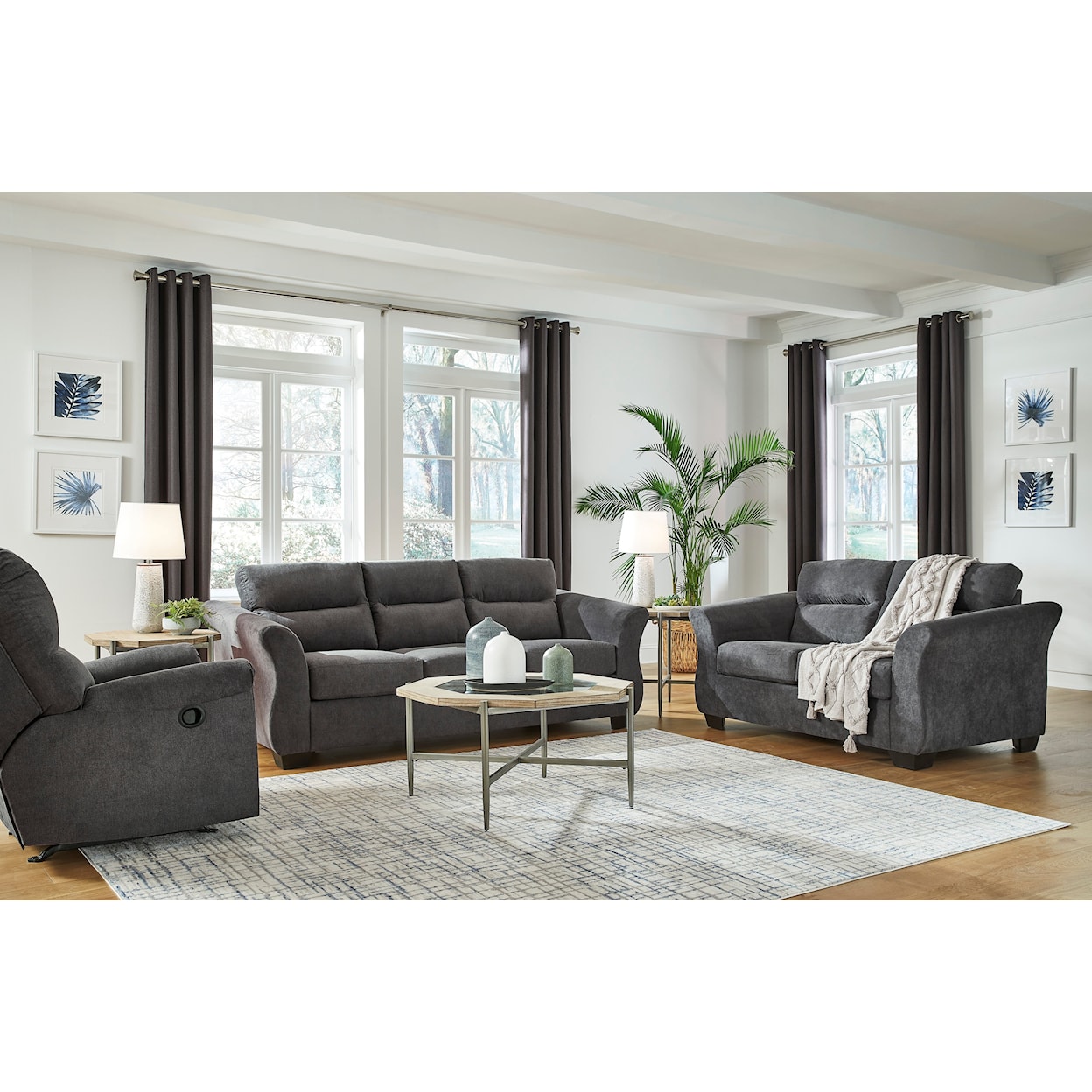 Signature Design by Ashley Furniture Miravel Living Room Set