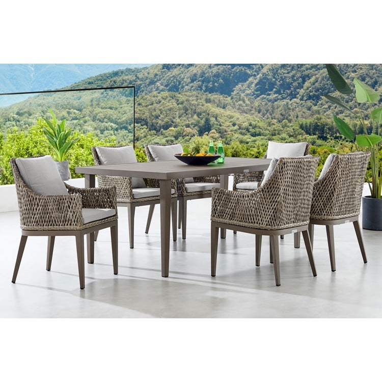 Armen Living Grenada Outdoor Dining Set