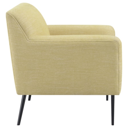 Darlene English Arm Accent Chair Lemon