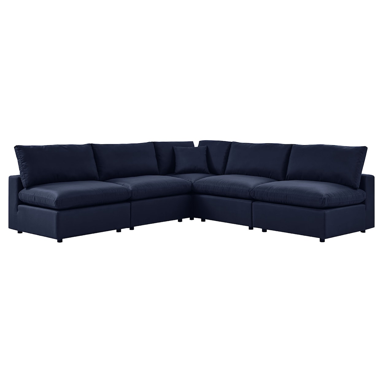 Modway Commix Outdoor 5-Piece Sectional Sofa