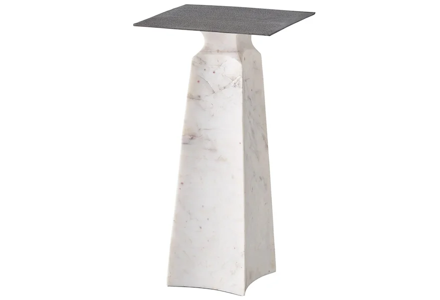 Curated Figuration Side Table w/ Marble Base by Universal at Zak's Home