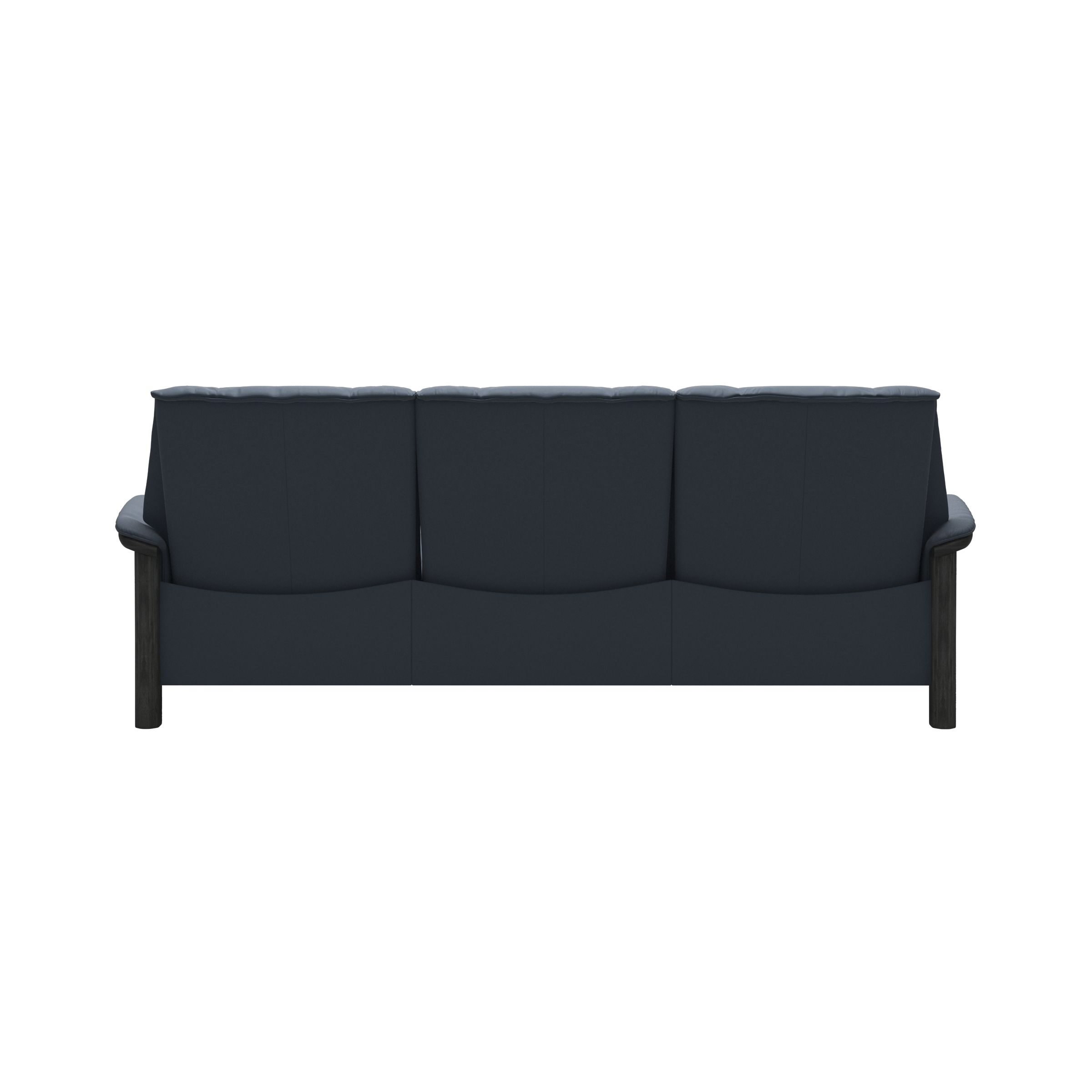 Low-Back 3-Seater Reclining Sofa