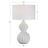 Uttermost Antoinette Antoinette Marble Table Lamp