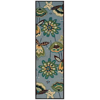 2'3" x 8' Aqua Runner Rug