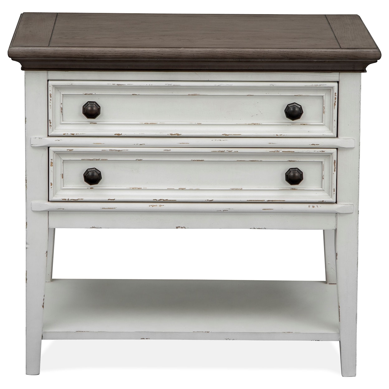 Magnussen Home Bellevue Manor Bedroom Open Nightstand