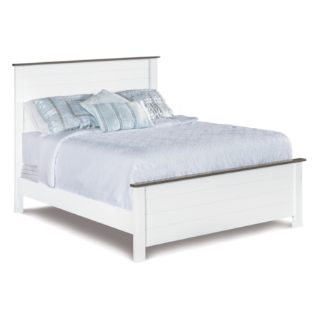 Full Panel Shiplap Bed