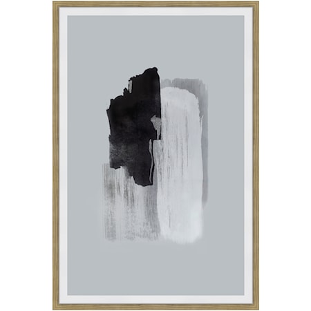 Wisdom 1 Abstrack Ink Print Wall Décor